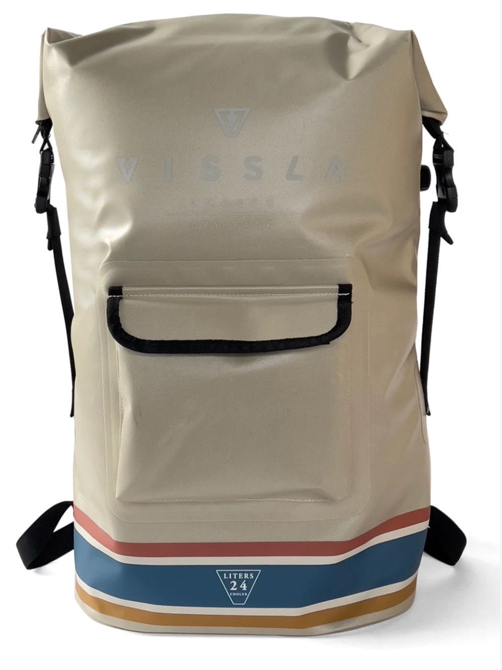 VISSLA 24L Waterproof Cooler Backpack Dry Pack Insulated Beach Camping Fishing